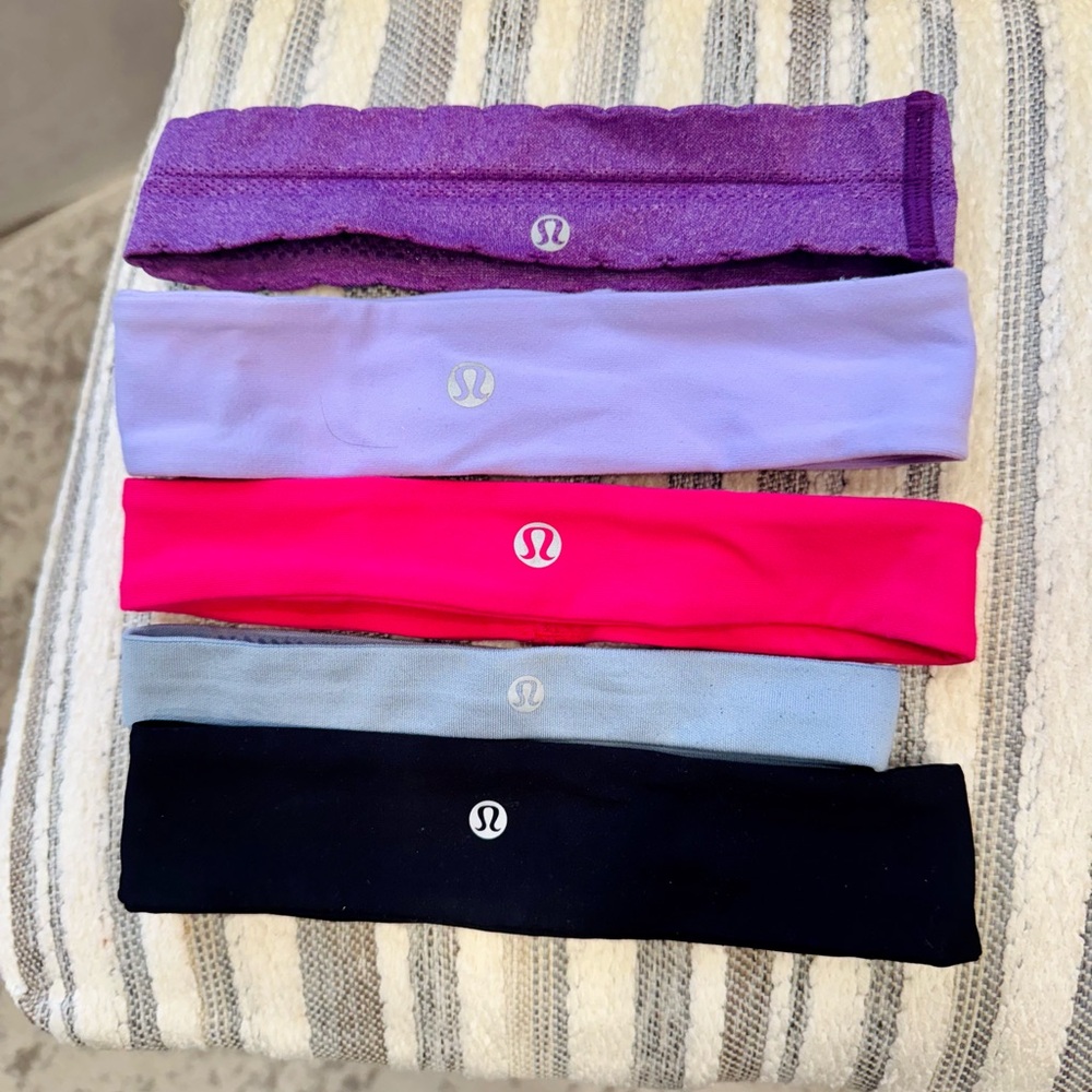 Lululemon Headbands 5 total
